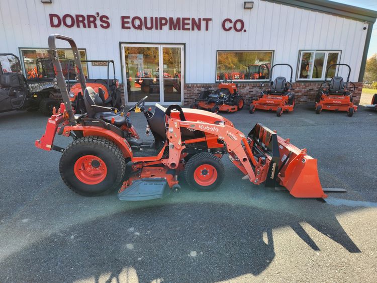 **CONSIGNMENT** 2021 Kubota B2601 w/ Loader, Forks, and Mower